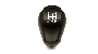 Image of Gear shift knob, leather image for your Volvo S40  